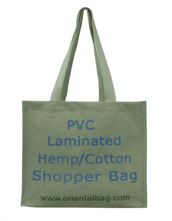 OB333 - Shoulder Strap Hemp Cotton Bag